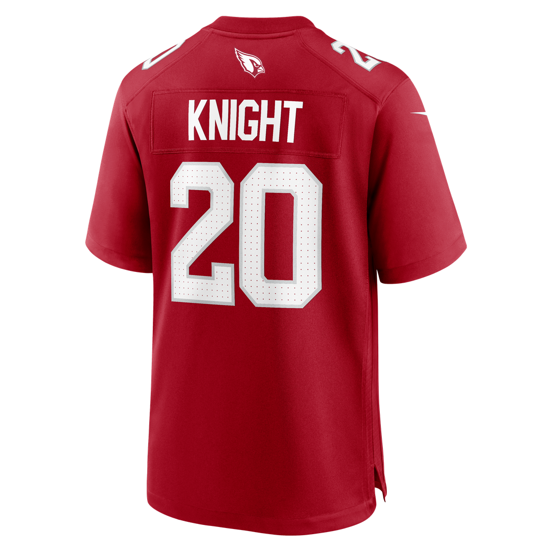 Men's Arizona Cardinals Zonovan Knight Nike  Cardinal Team Game Jersey