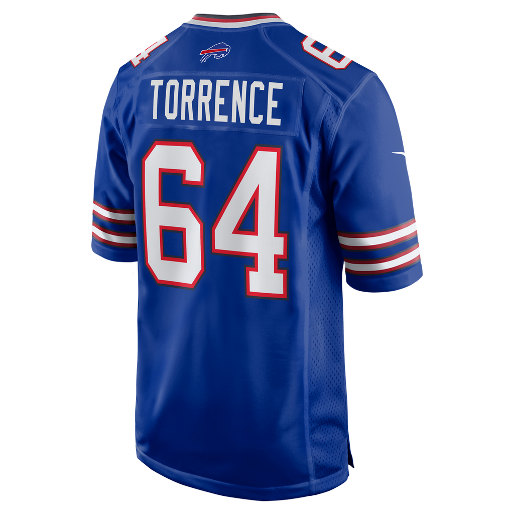 Men's Buffalo Bills O'Cyrus Torrence Nike Royal Home Game Jersey